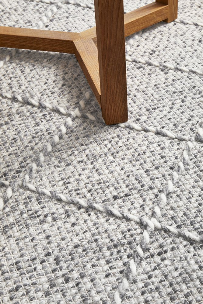 Maison Grey Wool Rug