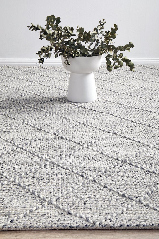 Maison Grey Wool Rug