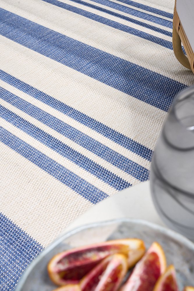 Hamptons Outdoor Rug for Deck or Balcony – Weatherproof Alfresco Rug