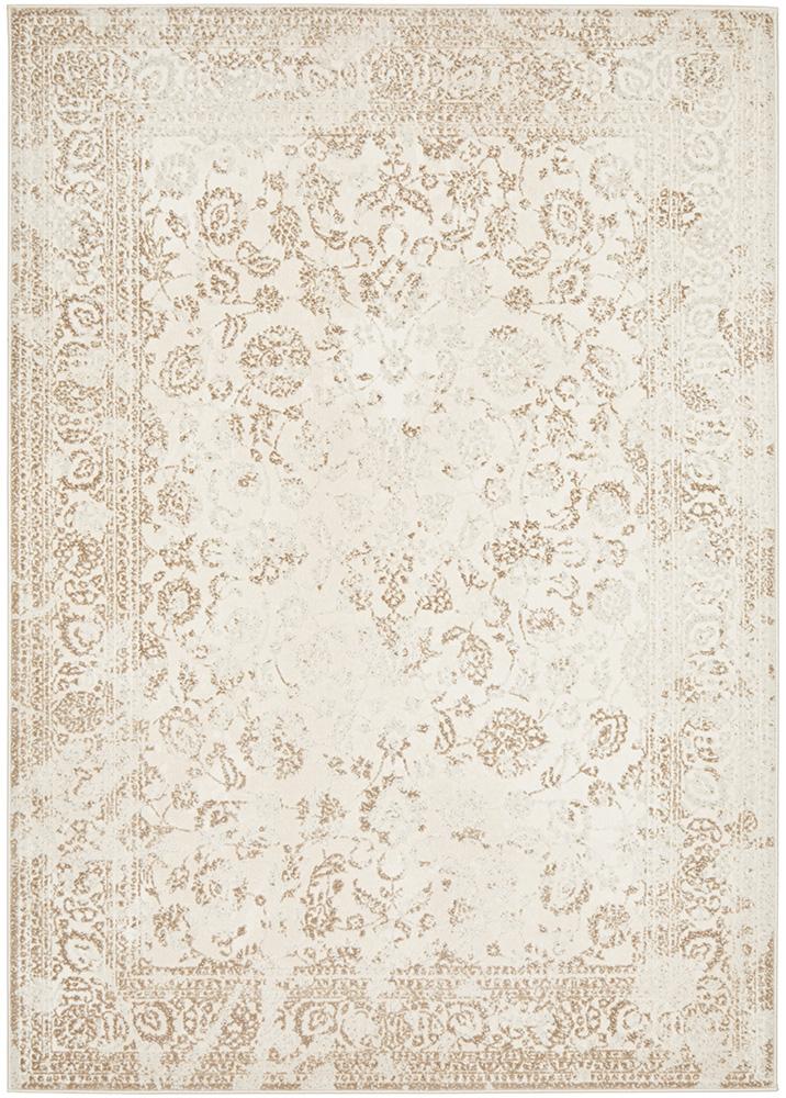 Opulence Transitional Cream Rectangle Rug