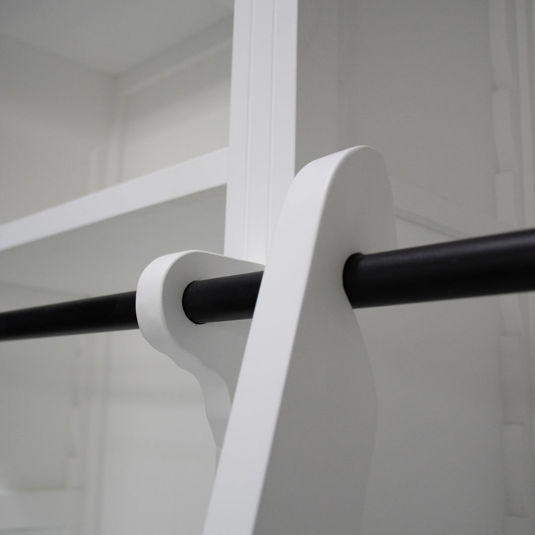 Oxford Two Bay Bookcase with Ladder