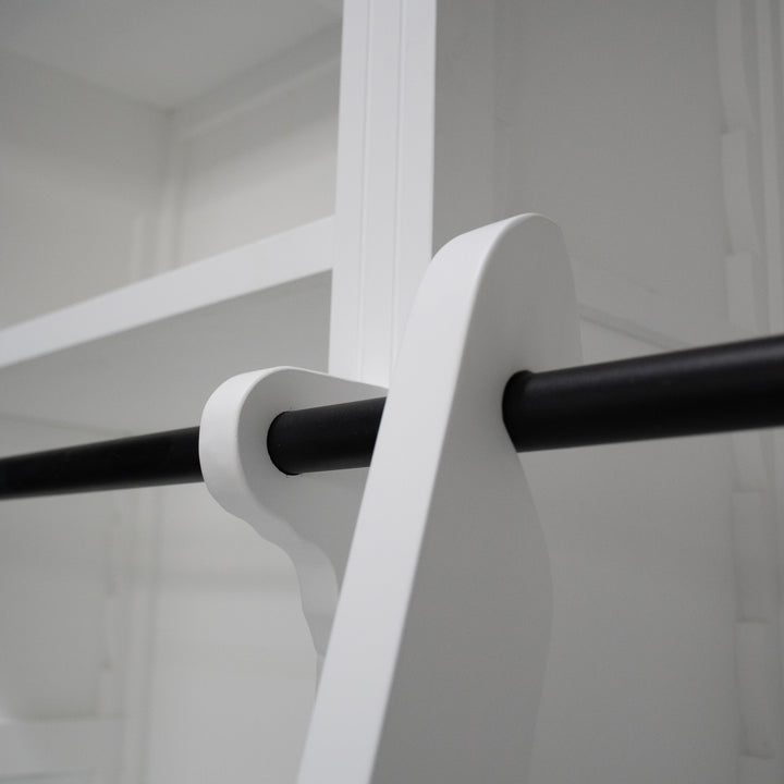 Oxford Two Bay Bookcase with Ladder