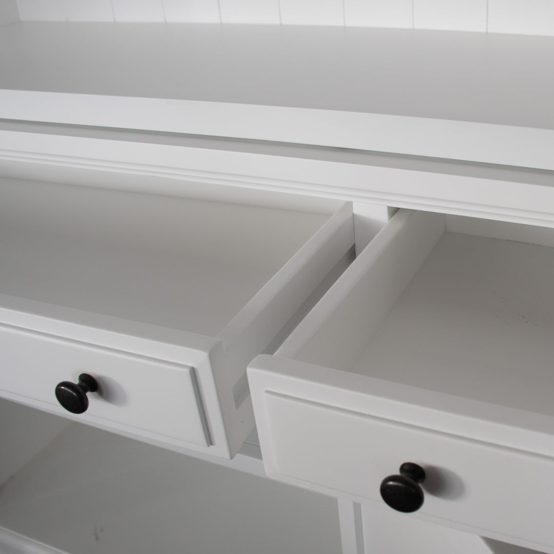 Oxford Two Bay Bookcase with Ladder