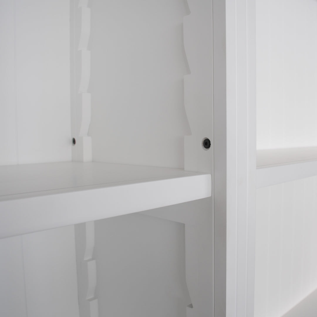 Oxford Two Bay Bookcase with Ladder