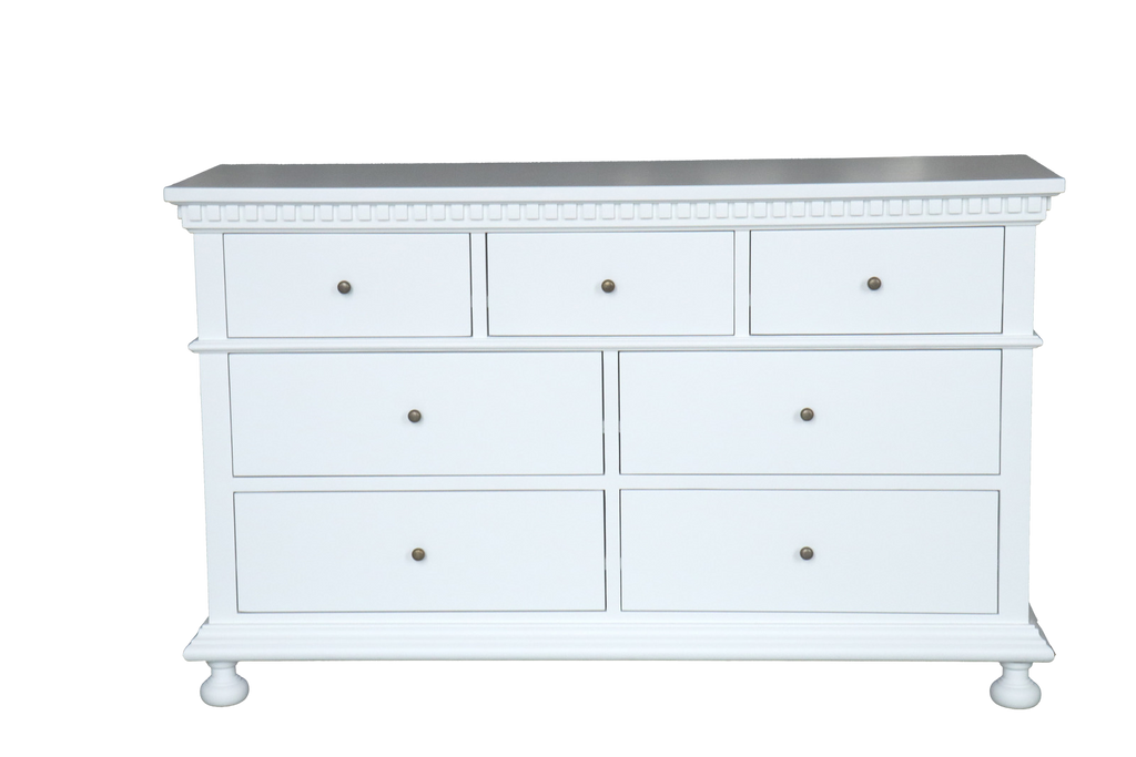 Hamptons 7 drawer chest 