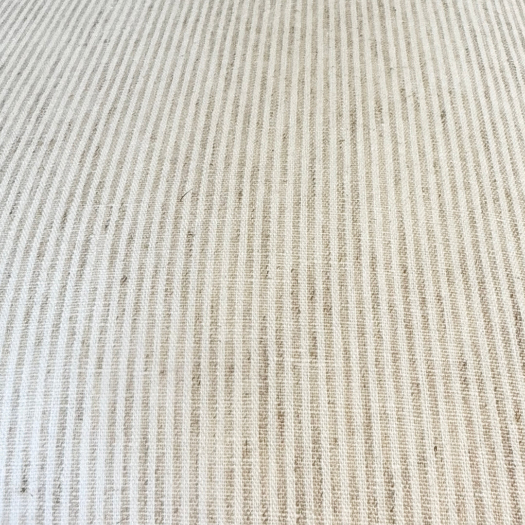 Cambridge Iron and Linen Cross Leg Small Bench