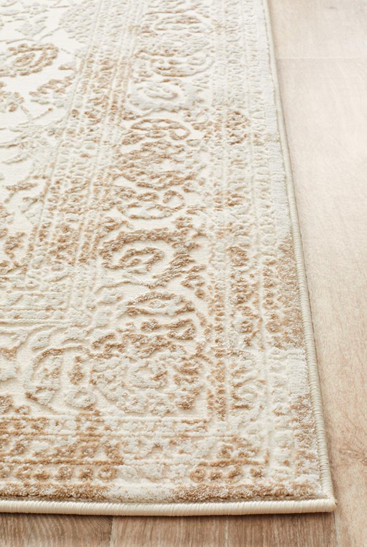 Opulence Transitional Cream Rectangle Rug