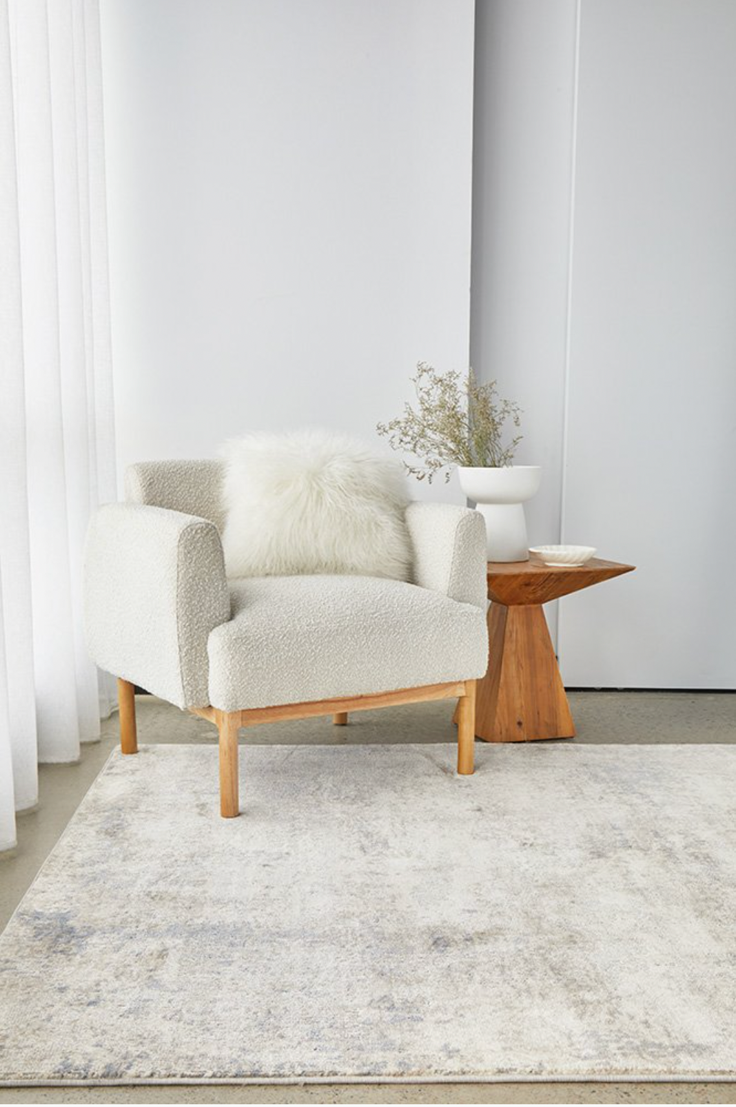 Sky Contemporary Rectangle Rug