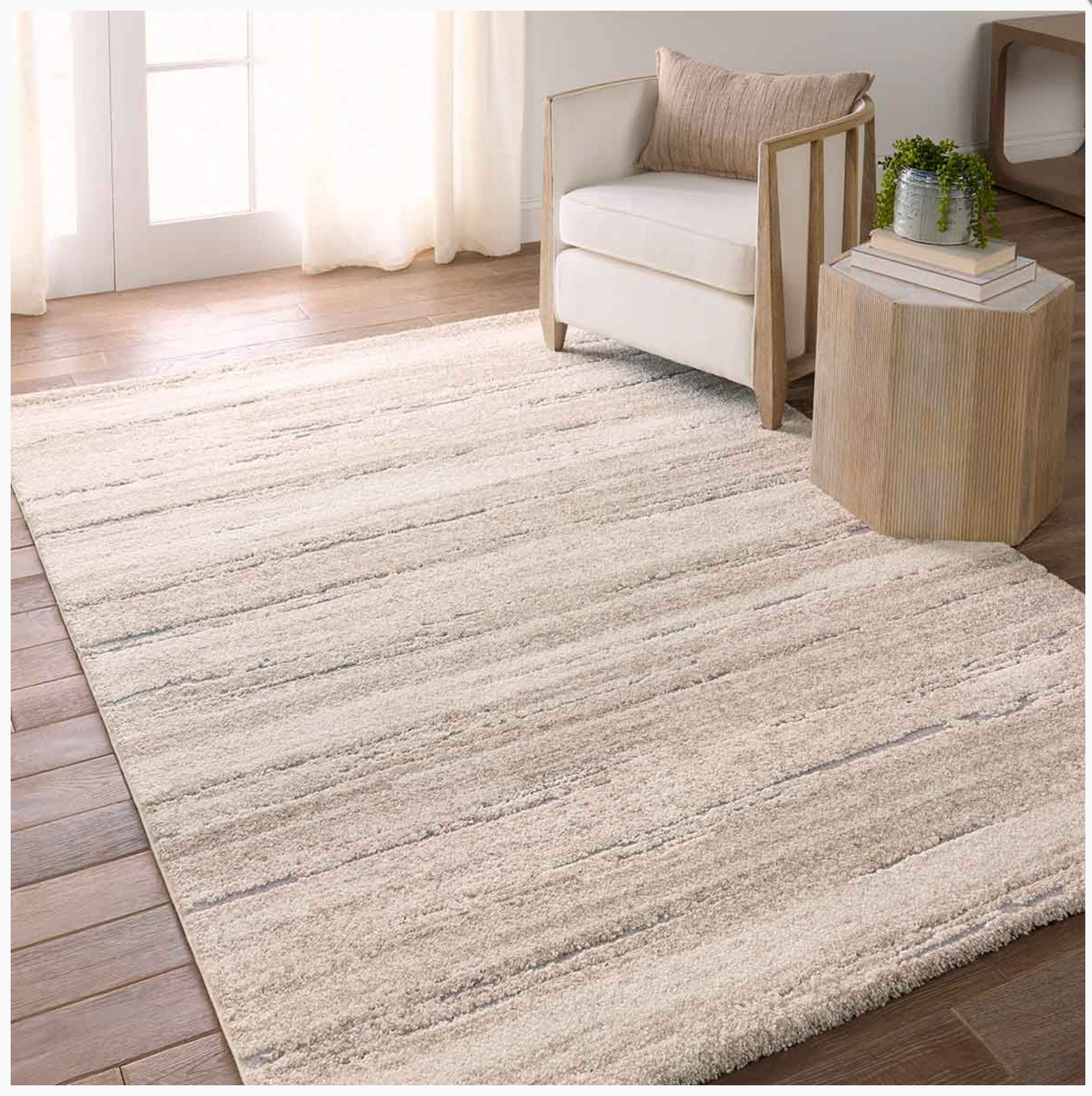 Formation Natural Rectangle Rug