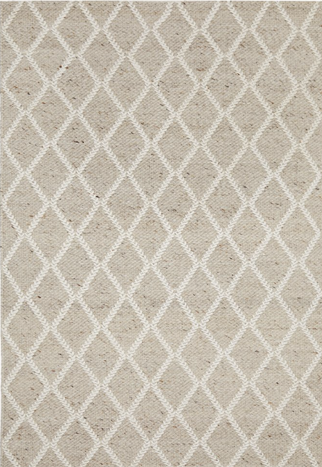 Annabella Wool Rectangle Rug - Natural