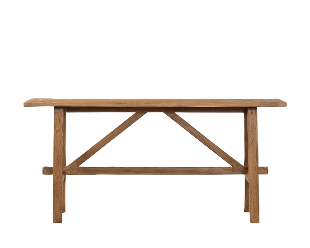 Linden Elm Console Table