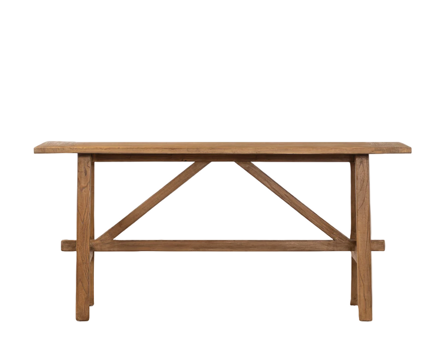 Linden Elm Console Table