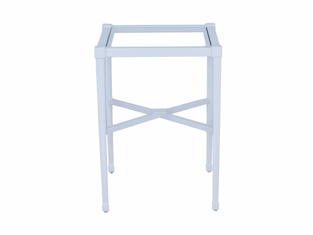 Amalfi Outdoor White Side Table