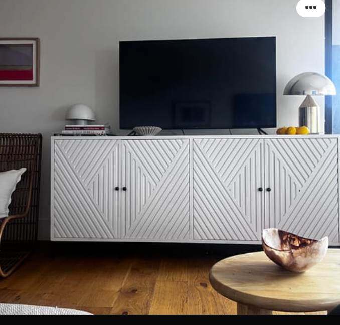 Sydney Imperfect Diamond Buffet White