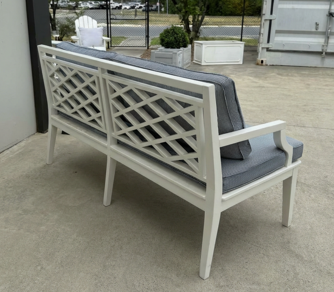 Elizabeth 2 Seater Sofa/ Bench - Sydney Floorstock