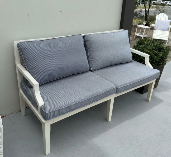 Elizabeth 2 Seater Sofa/ Bench - Sydney Floorstock