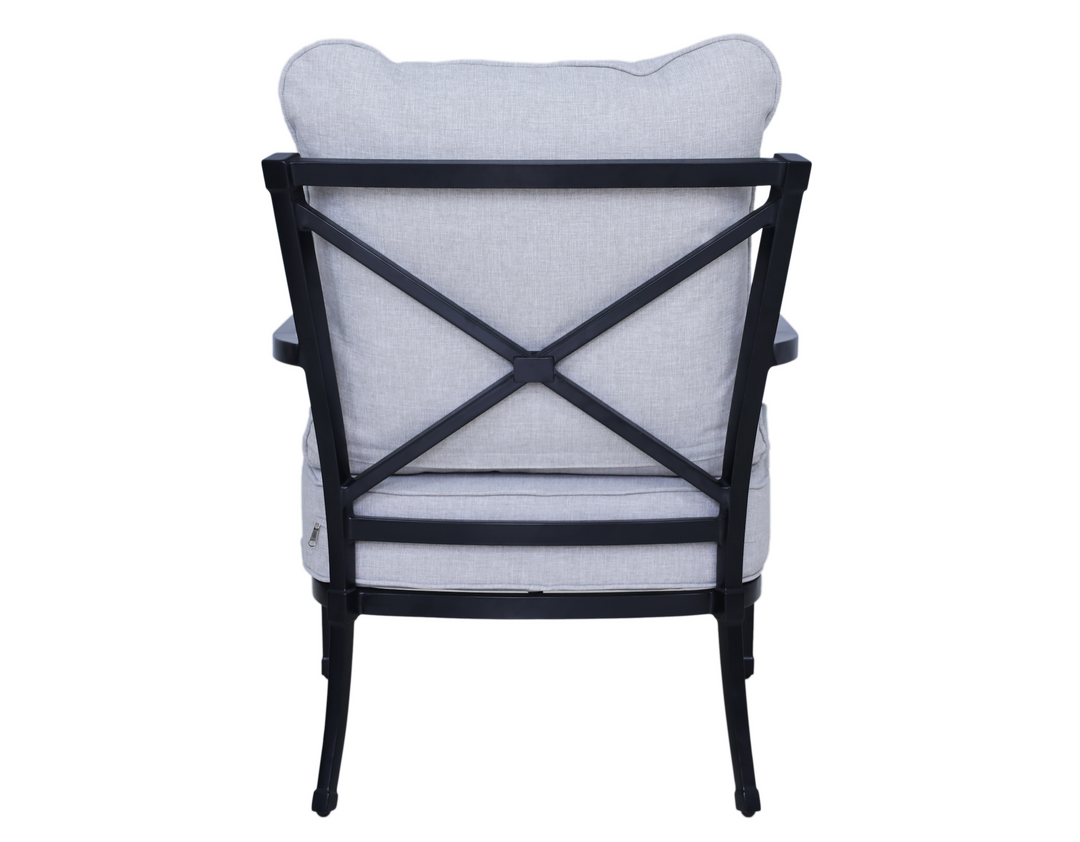 Amalfi Black Outdoor Armchair