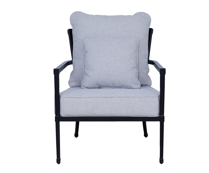 Amalfi Black Outdoor Armchair