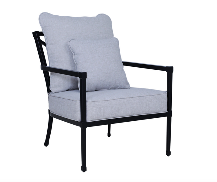 Amalfi Black Outdoor Armchair
