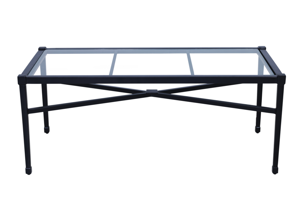 Amalfi Outdoor Black Coffee Table