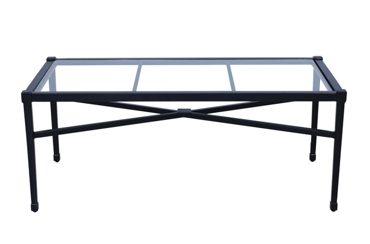 Amalfi Outdoor Black Coffee Table