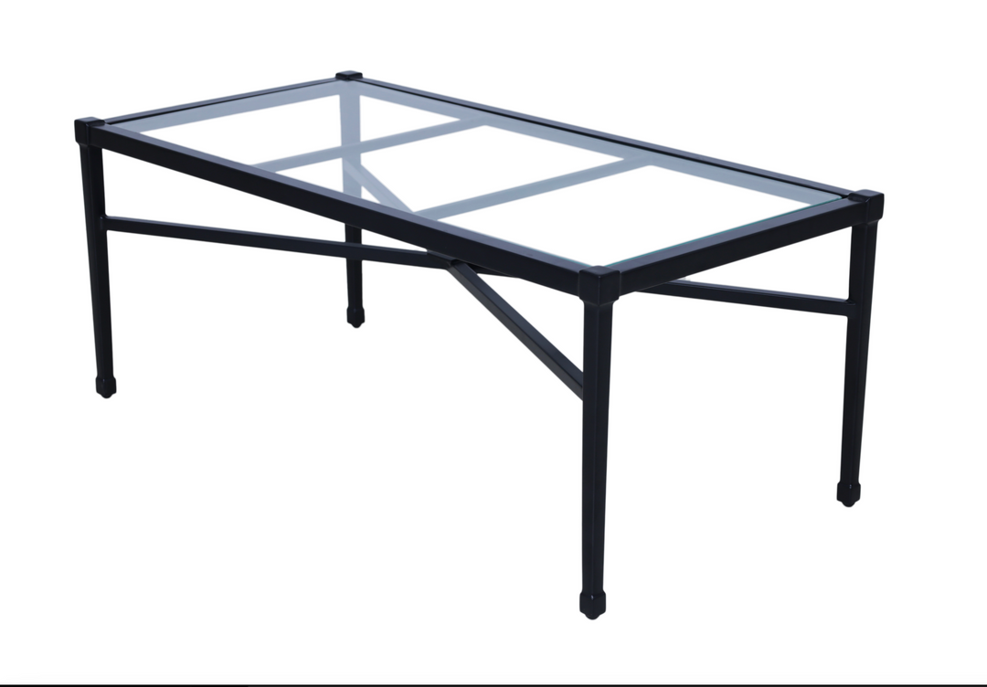 Amalfi Outdoor Black Coffee Table