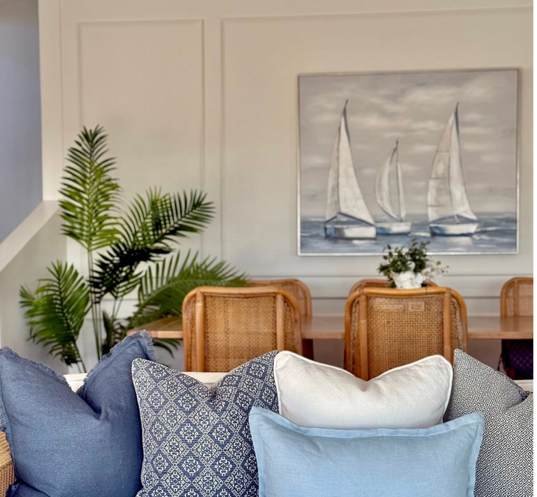 Regatta Canvas In Antique Silver Frame