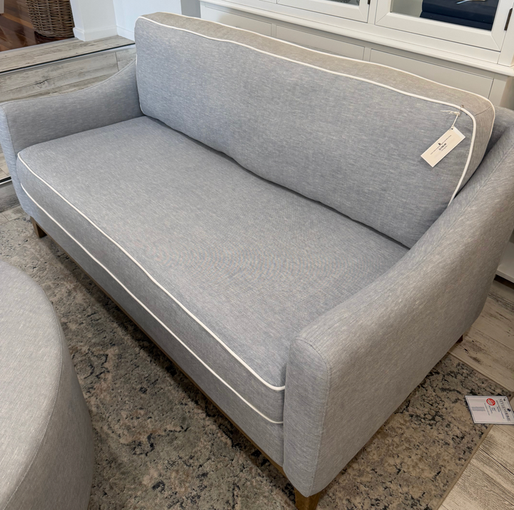 Juliet 2 seater lounge Duck Egg Blue - Gold Coast Floorstock