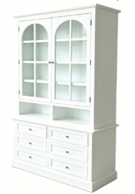 Balmoral Glass Display Buffet and Hutch