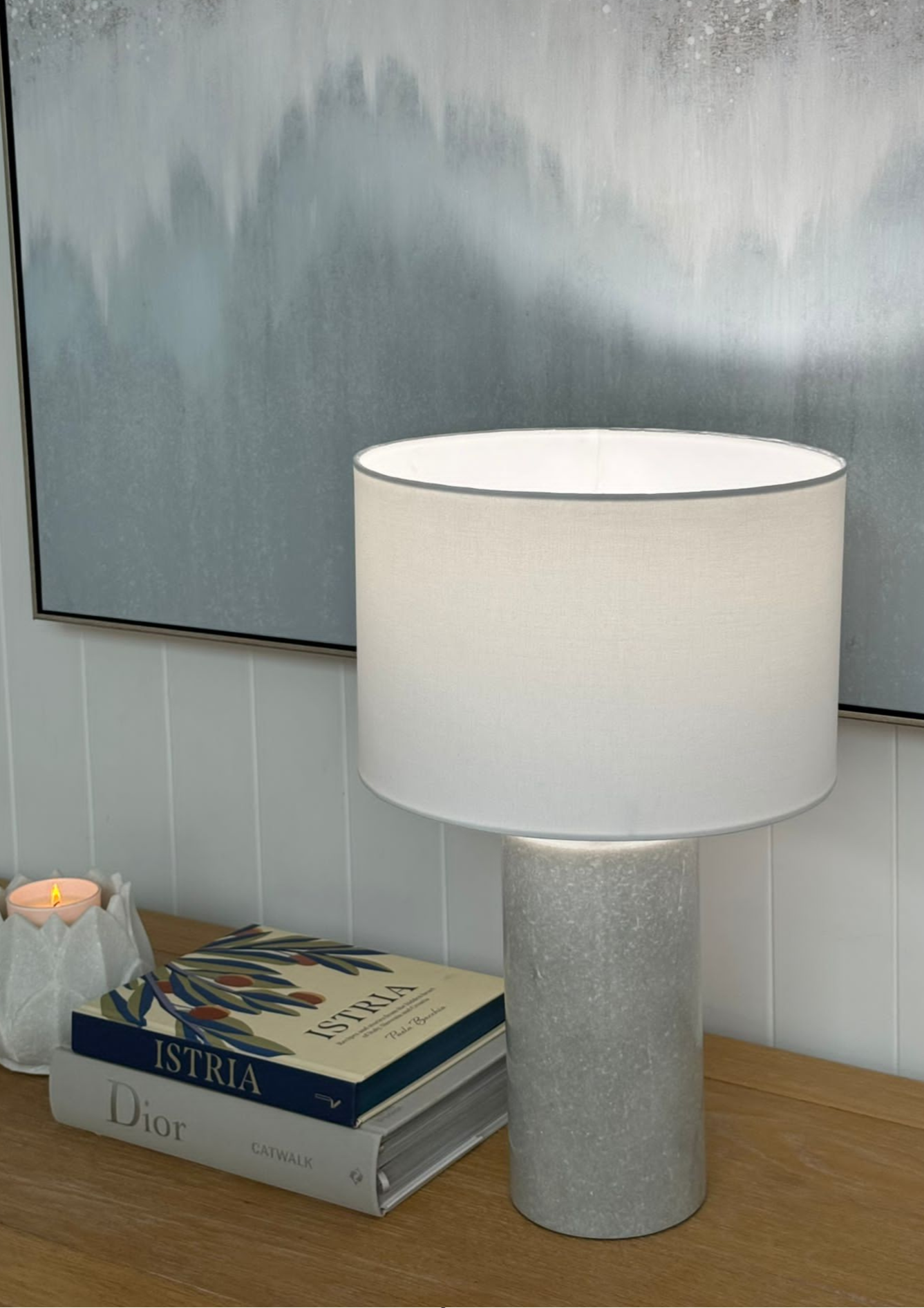 Buy Hamptons Marble Table Lamp