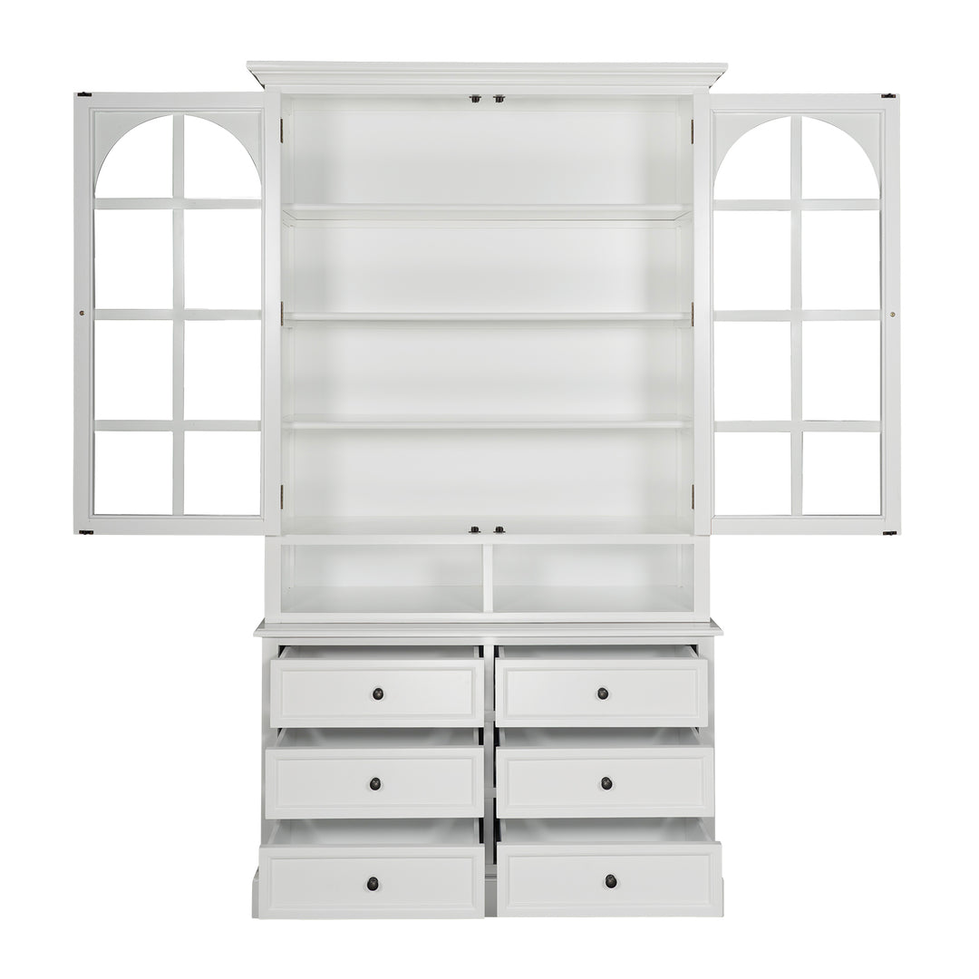 Balmoral Glass Display Buffet and Hutch