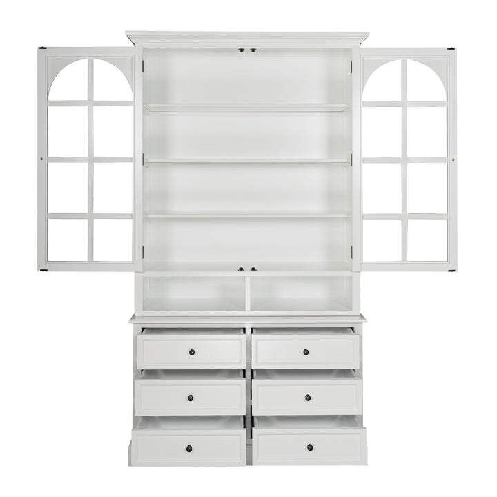 Balmoral Glass Display Buffet and Hutch