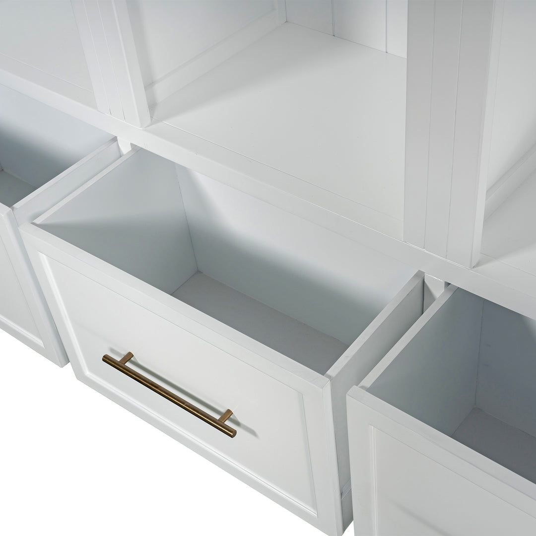 Arch Triple Bay Locker Cabinet