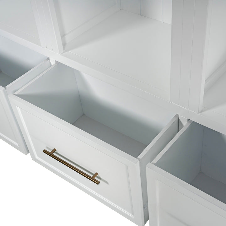 Arch Triple Bay Locker Cabinet