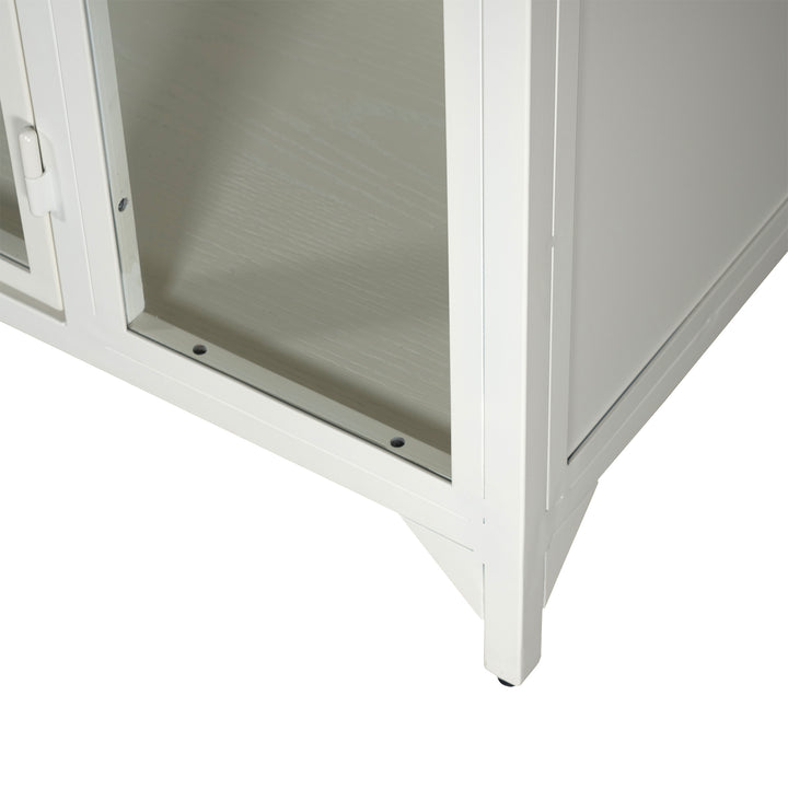 Cathedral Glass Display Cabinet