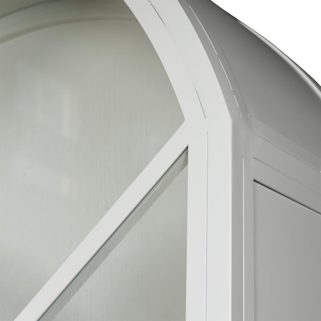 Cathedral Glass Display Cabinet
