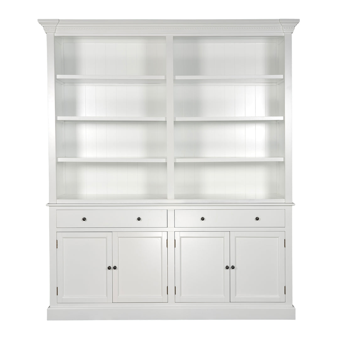 Regency Large Two Bay Bookcase