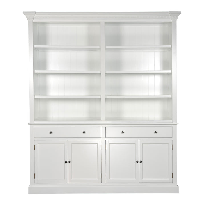 Regency Large Two Bay Bookcase