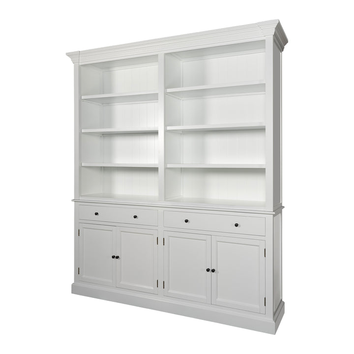 Regency Large Two Bay Bookcase