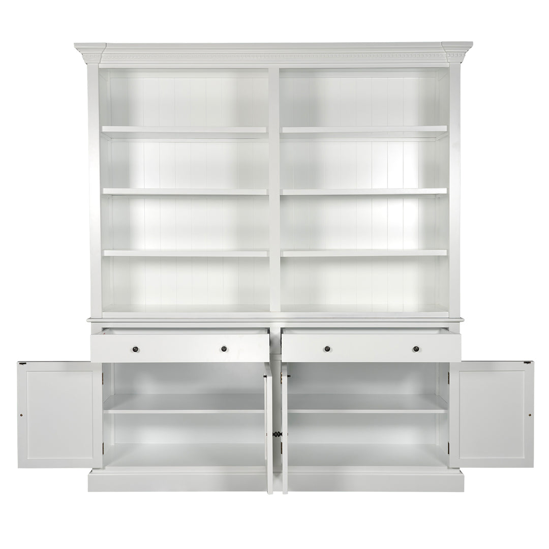 Regency Large Two Bay Bookcase