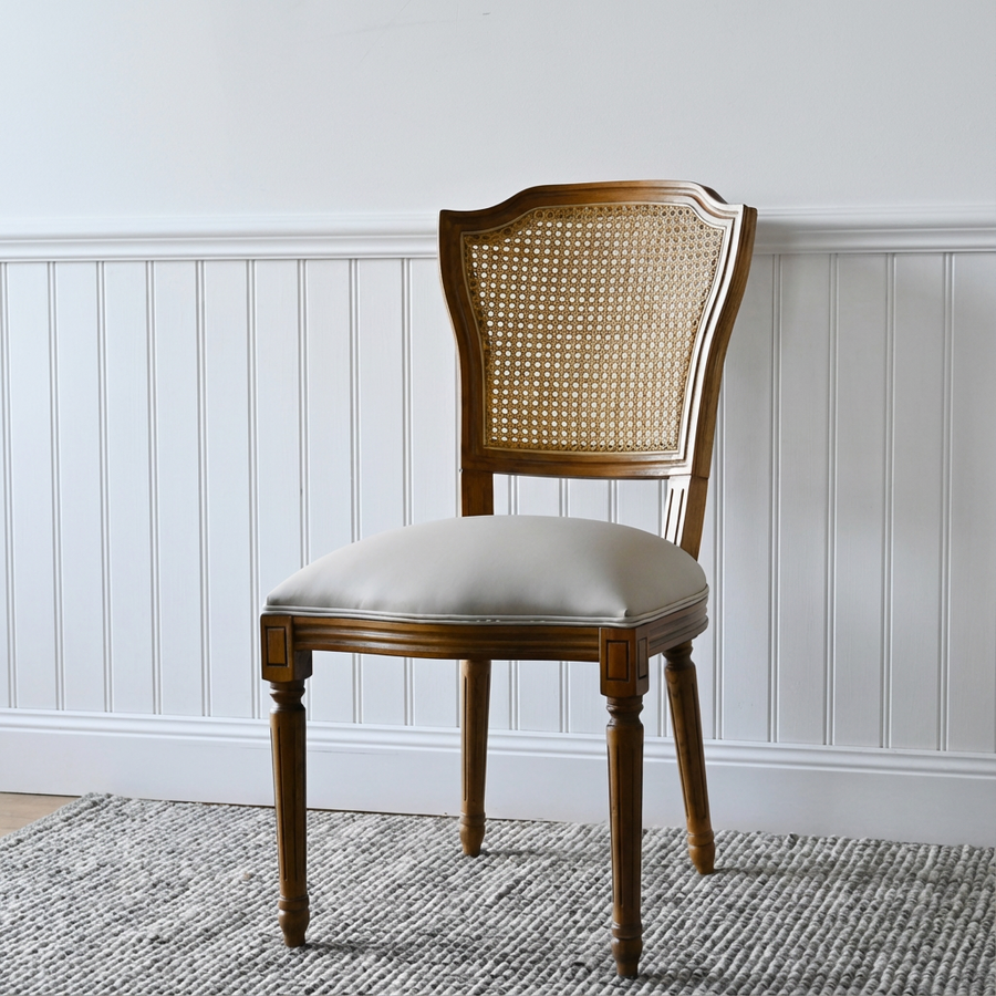 April Luxury Leather Dining Chair