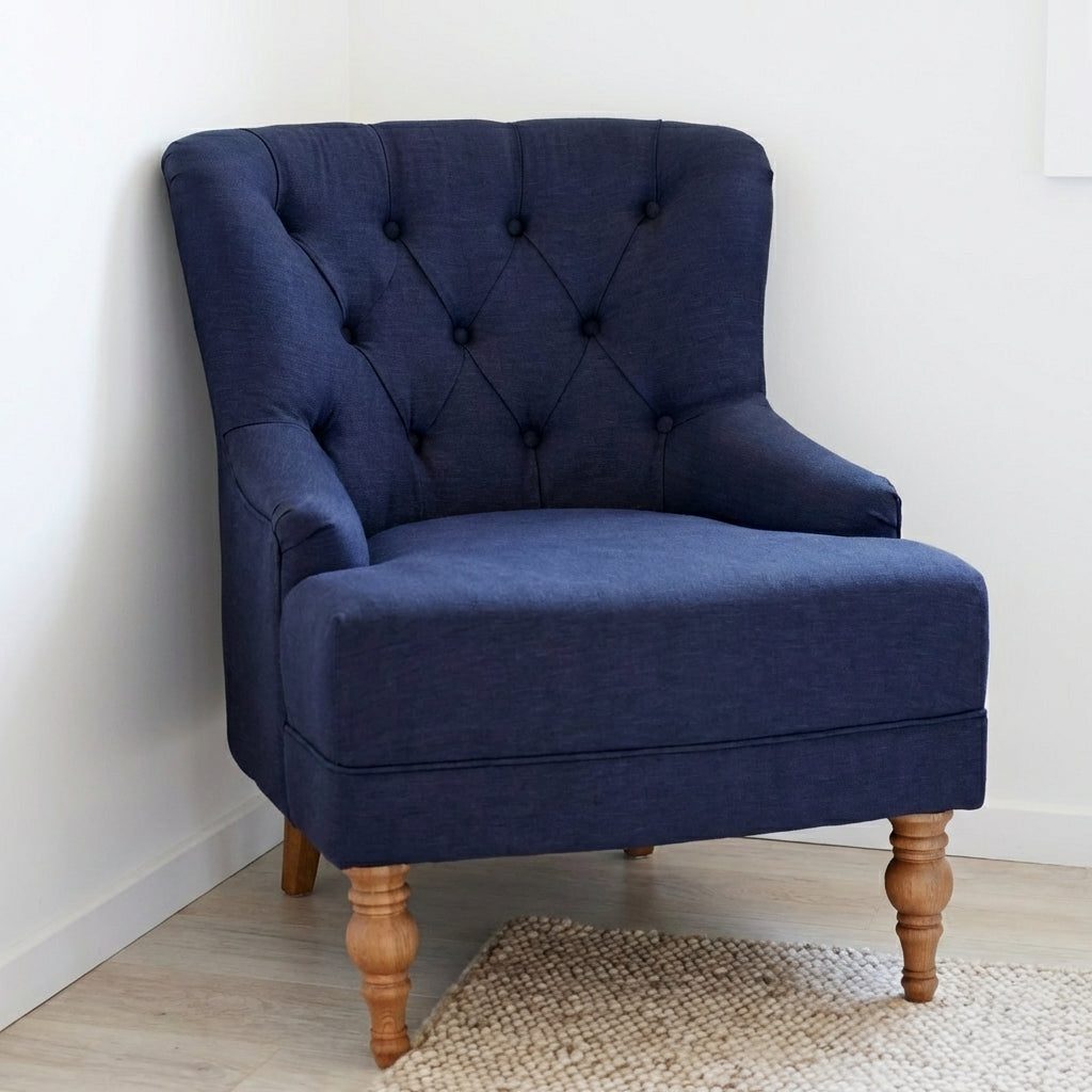 Sarah Linen Armchair