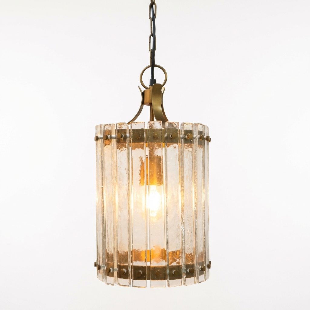 Evie Casted Glass Small Pendant