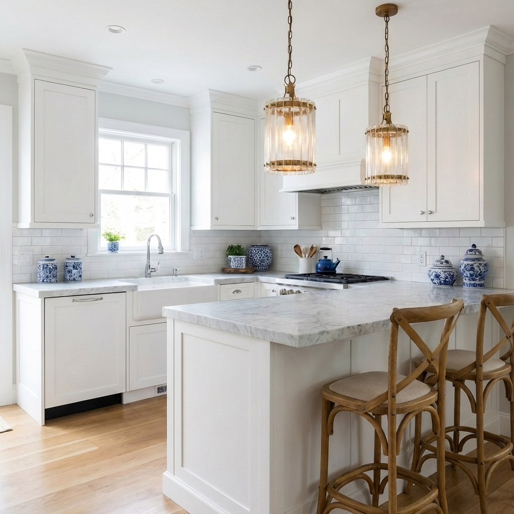 Evie Casted Glass Small Pendant