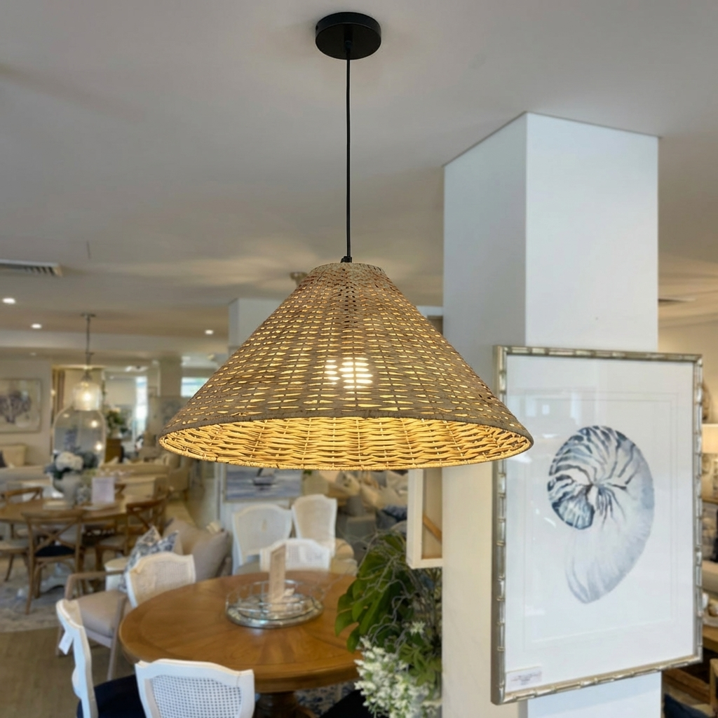 Wicker Hanging Pendant