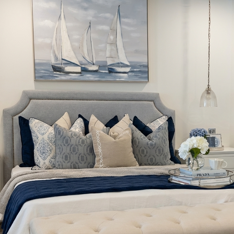 Ribbed Glass And Brass Pendant