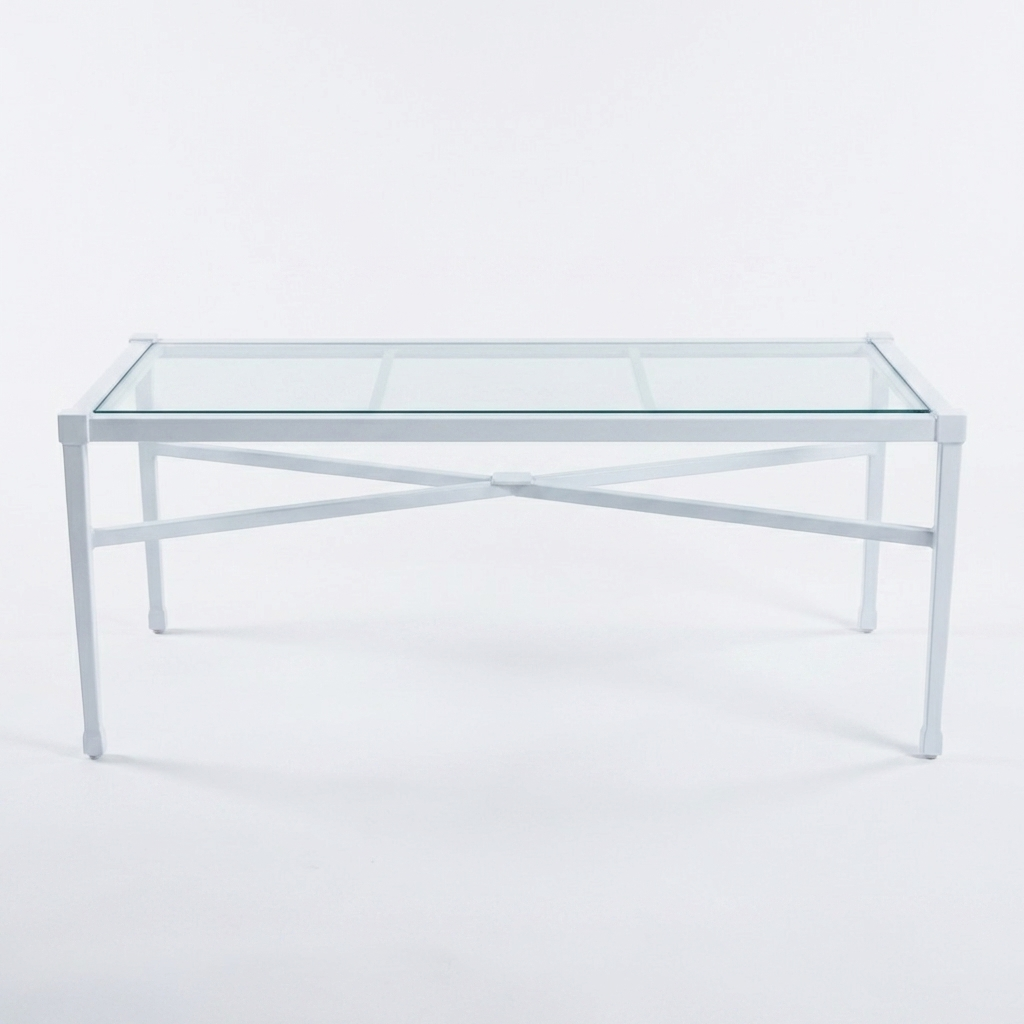 Amalfi Outdoor White Coffee Table