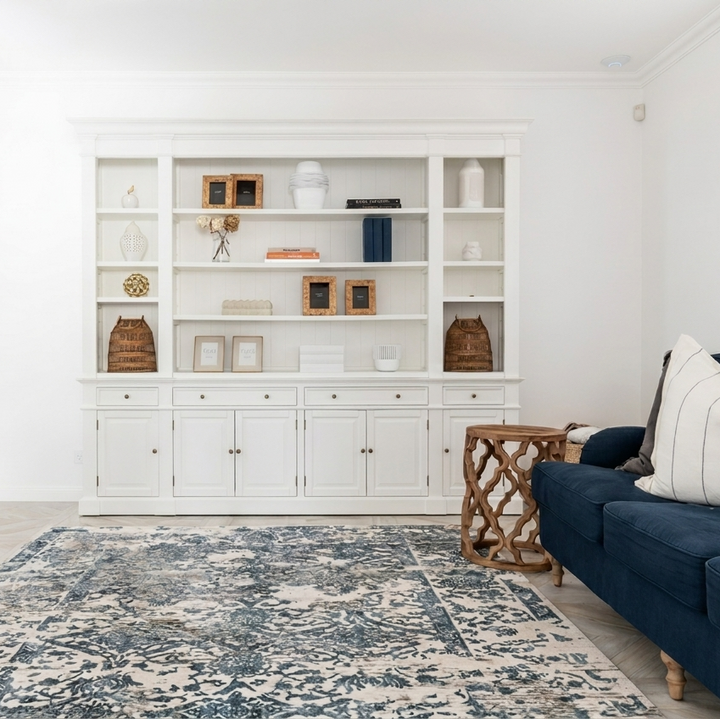 Oxford 2.7m Entertainment Full Wall Bookcase
