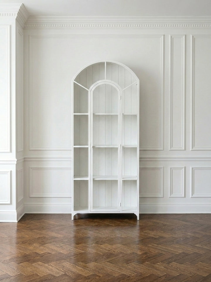 Cathedral Glass Display Cabinet