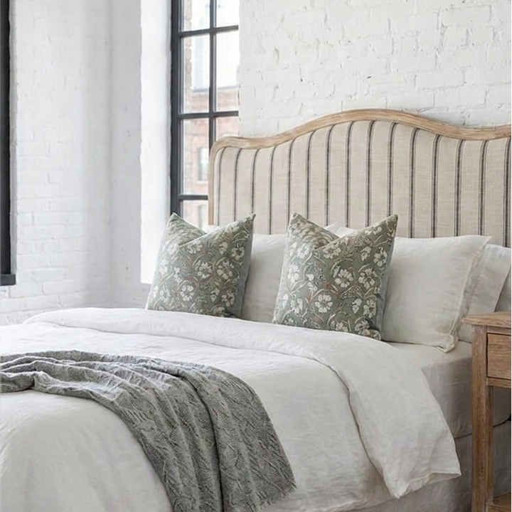 Isabelle French Provincial Curved Bedhead